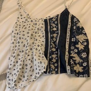 Urban outfitters floral tank